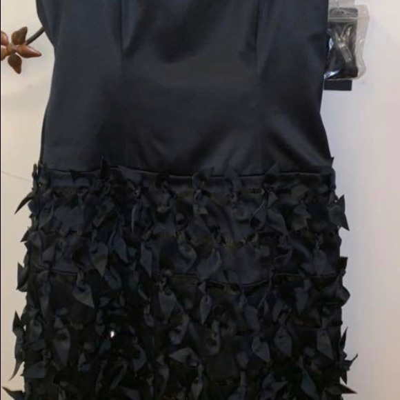 New with tags!! Laundry black dress size 0 - Picture 2 of 2